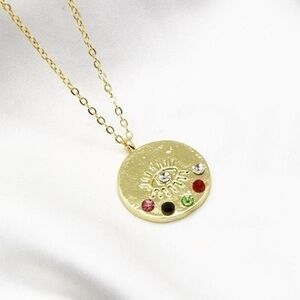 Colorful Evil Eye Necklace